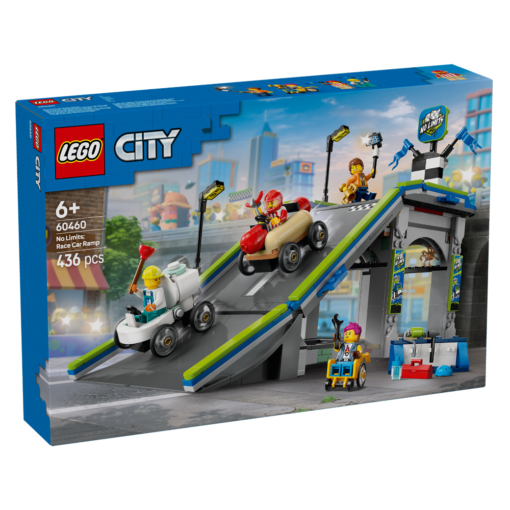 Lego City No Limits: Race Car Ramp Track Set 60460